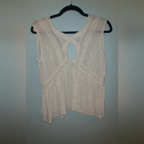 American Eagle Outfitters Crochet Lace Top - Picture 4 of 7